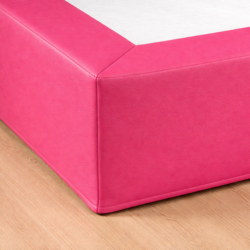 Cubre Sommier Standard Fucsia